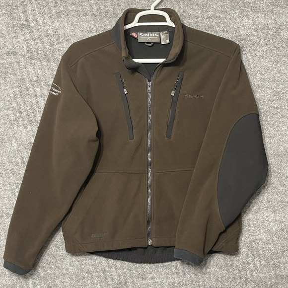 Simms Windstopper Technical Fleece Jacket‎ Men's Size M Fishing Outdoors Hiking - Picture 1 of 9
